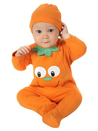 Halloween Asda baby pumpkin outfit
